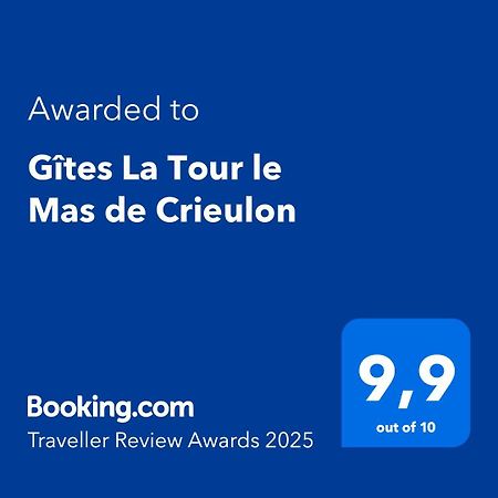 Gites La Tour Le Mas De Crieulon Saint-Jean-de-Crieulon Exteriör bild